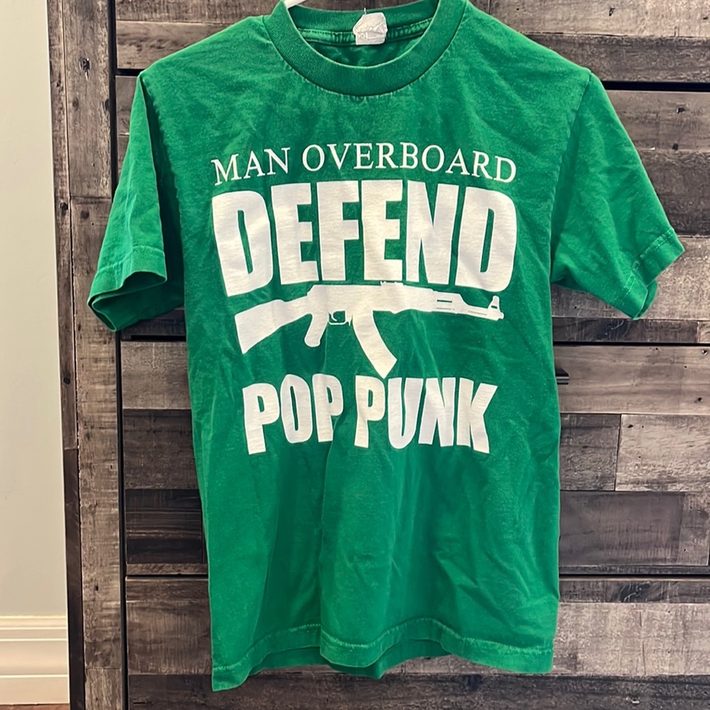 Man Overboard Defend Pop Punk tshirt